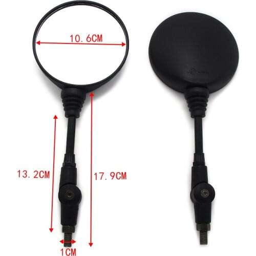 Motorcycle Mirrors Racing Sport Bike Rear View Mirror For Kawasaki KL250 KLR250 KDX125 KL600 KLR600 KLE250 KLE400 KLE500 KLX125