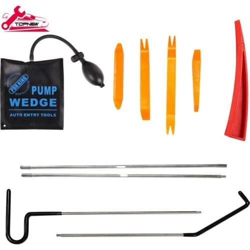 Auto Dent Puller Kit - Dent Remover Tools Paintless Dent Repair Kit Dent Hooks Puller for Car Large & Small Ding Hail