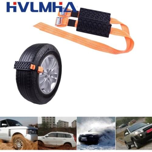 Anti-slip Tire Wheel Chain Emergency Snow Chains For Ice/Snow/Mud/Sand Road Safe Driving Truck SUV Auto Car