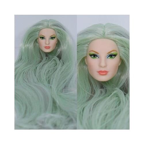 Rare Limited Collection Doll Head Princess Fashion ST Belle Wonder Lady 1/6 Girl DIY Dressing Hair Toys Favorite Gifts