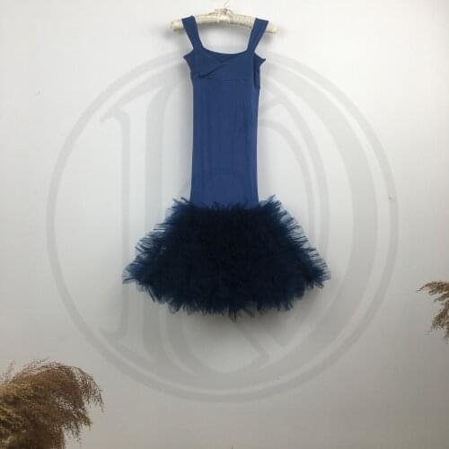 Photo Shoot Props Princess Vintage CottonLittle Girl Robe Kid Evening Party Dess with Tulle for Children Photography Accessories