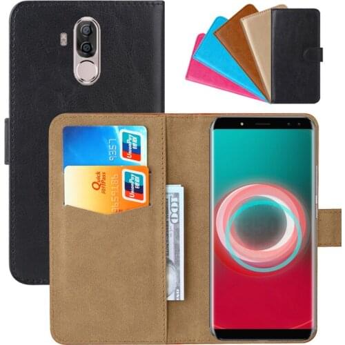 Luxury Wallet Case For Ulefone Power 3S PU Leather Retro Flip Cover Magnetic Fashion Cases Strap