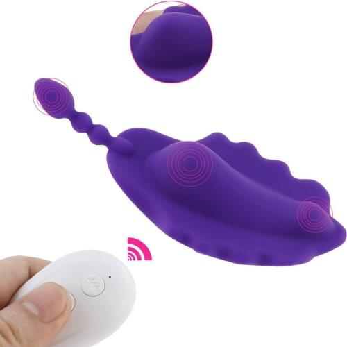 10 Modes Adult Sex Toy Wearable Rechargeable Remote Control Quiet Vibrating Egg Female Masturbation Massager