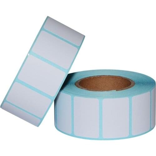 1000Pcs/Roll 30x20mm Self-adhesive Thermal Label Barcodes Sticker Printing Paper