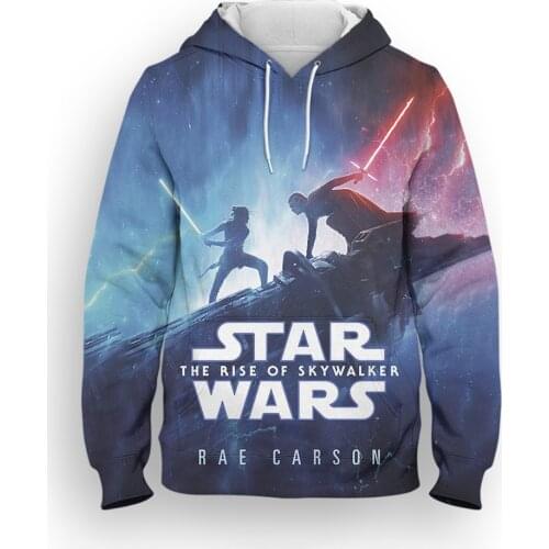 Star Wars Marvel 3D Print Oversized Men Sweatshirt Fashion Spring Women Hoodies Harajuku Cool Boy Girl Kids Pullovers