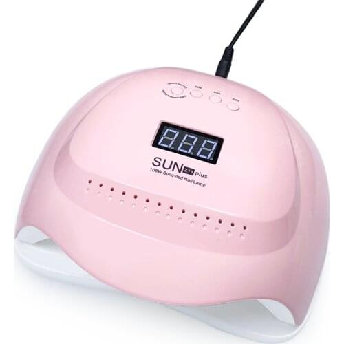 108W SUN z19 plus UV Lamp For Nail LED Lamp Manicure Machine Profession Nail Dryer Fast Curing Gel Polish Ice Lamp