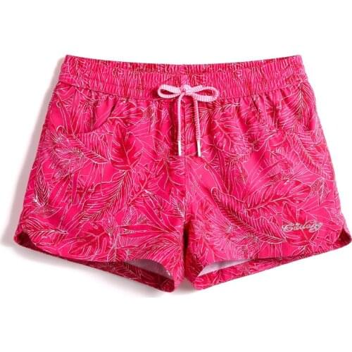 Lady Casual Shorts Women Beachwear Shorts Women print Shorts Spandex Stretch Fabrics