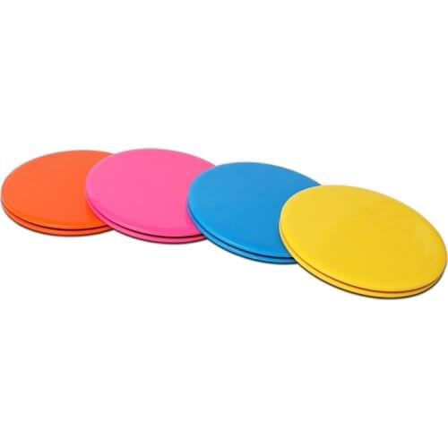 1Pair Gliding Discs Glide Fitness Exercise Core Slider Disc Core Training Workout Sliding Disc Black