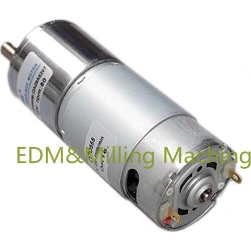 1PC High Quality Punching Machine Accessories EDM Drilling Machine Rotate Head Motor DC-12V DURABLE New