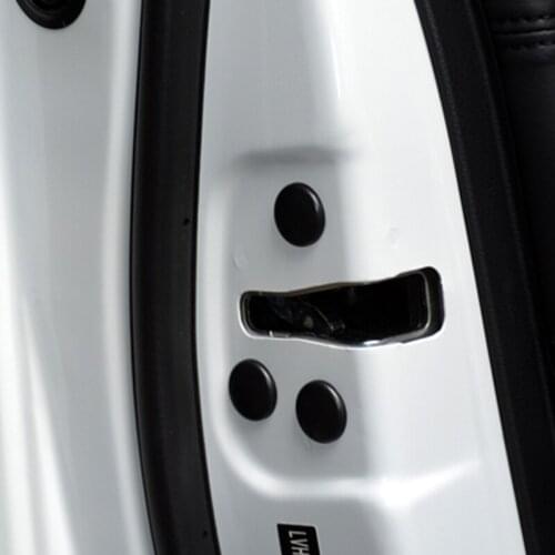 12Pc auto parts universal door screw protection cap sticker for Subaru Forester Outback Legacy Impreza XV BRZ