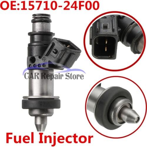 1x Fuel Injector Nozzle 15710-24F00 For Suzuki GSXR 600 750 1000 for HAYABUSA GSX OEM 1571024F00 /15710-24F