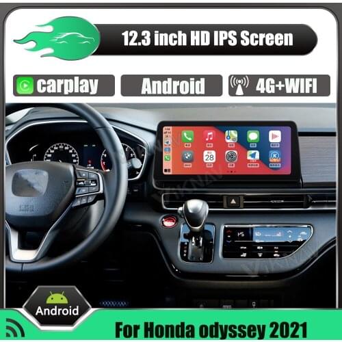 2 Din Radio For Honda odyssey 2021 LHD RHD car Android Octa Core 128G Multimedia Player Stereo Receiver touch screen head unit