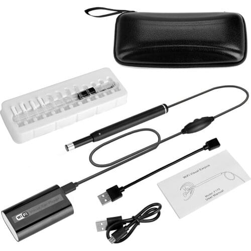 WIFI Visual Ear Pick Wireless Endoscope Camera Ear Spoon