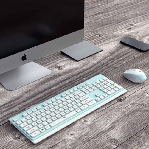 2.4G wireless keyboard and mouse Mini Ultra-thin silent Keyboard DPI DPI Adjustable Mouse For Desktop Office/homw Supplies