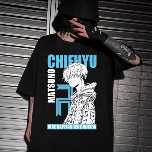 Japanese Anime Tokyo Revengers Chifuyu Graphic T-shirt Summer Harajuku Loose Gothic Short Sleeve Tshirt