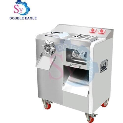 Commercial Stainless steel electric Unloading meat grinder slicer multifunctional clyster meat cutter minced slicing machine