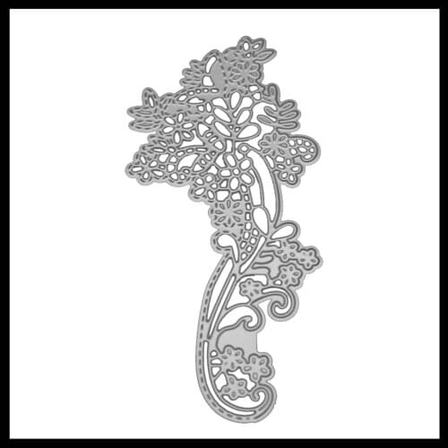 Metal Wedding Lace Cutting Dies for Scrapbooking 3D Stencils Embossing Paper Crafts Dies 2021 New Template Paper Album Making