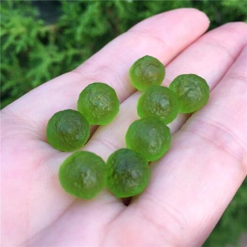 Moldavite Czech Meteorite Impact Glass Rough Stone Crystal Energy Stone