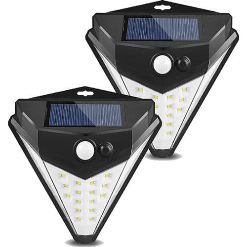 38LED Solar Light Outdoor Motion Sensor IP65 Wall Lamp Waterproof 3 Mode Garden Solar Wall Light For Garden Street Night Lights