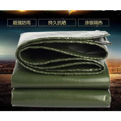 Customize 2mX2m army green color outdoor waterproof material, waterproof cover, rain tarp, truck tarpaulin.larger tent material