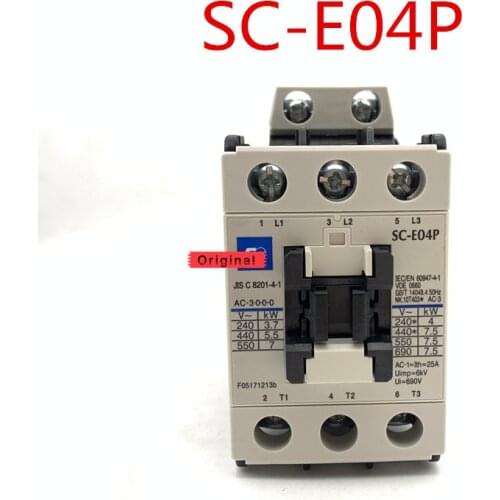 Original Electromagnetic AC contactor SC-E04 Updated version (SC-E04P) AC220V SC-E04N5-C