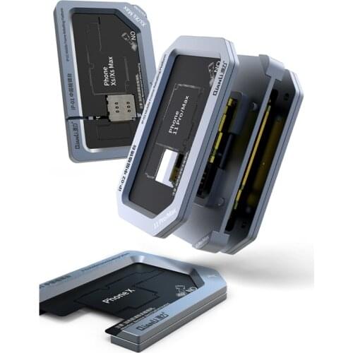 QianLi Middle Frame Reballing Platform BGA Reballing Stencil Tin Planting for iPhone X XS XSMAX 11 11Pro Logic Board Rework Tool