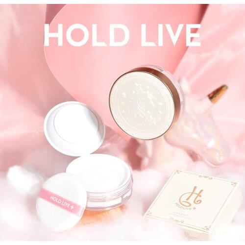 HOLD LIVE Unicorn Matte Skin-friendly Loose Powder Oil Control Concealer Waterproof Long-lasting Makeup Loose Powder Cosmetics