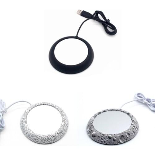 USB Coffee Mug Warmer Coaster, Electric Grain Cup Heater Milk Tea Heating Plate