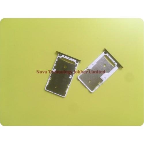 Wyieno 10Pcs/Lot Redmi4X SIM Card Tray Holder Slot Repair Parts For Xiaomi For Redmi 4X SD Tray Adapter Socket + Tracking