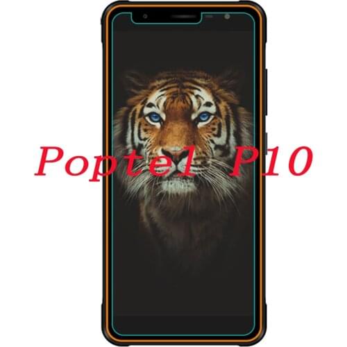 Smartphone Tempered Glass for Poptel P10 9H Protective Film Screen Protector cover phone