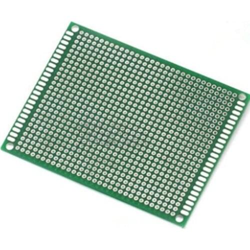 10pcs 7x9 7*9cm Double Side Prototype PCB Tinned Universal Board Experimental Plate Circuirt Hole Bread Board