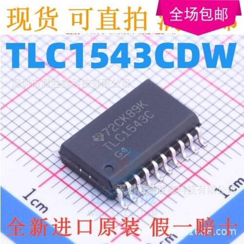 100% Original New TLC1543 TLC1543C TLC1543CDW 10DAC SOP20
