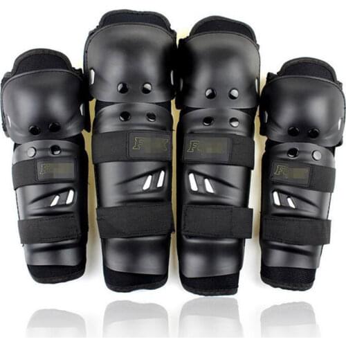 4Pcs Motorcycle Kneepad Elbow Protection Round Head Racing Protector Cross Country Moto Riding Equipment Sports Protector 25