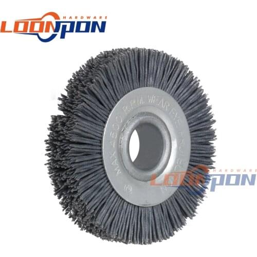 70mm Nylon Wheel Brush Bore 16mm for Wood Furniture Metal Grinding Polishing Abrasive Wire Brush Grinder 180