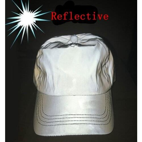 Noctilucous Solid Color Dad Hat Adjustable Unisex Fashion New Spring Summer Two Effects Personality Snapback Baseball Cap