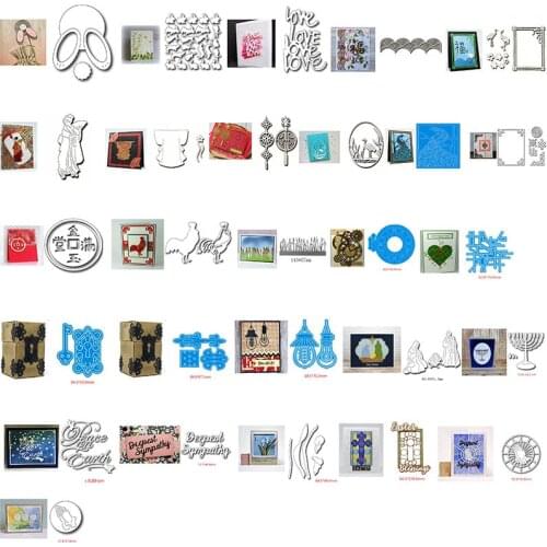 Letters Animals Frames Background Metal Cutting Dies Stencils For DIY Scrapbooking Paper Card Making Decor Craft Newest