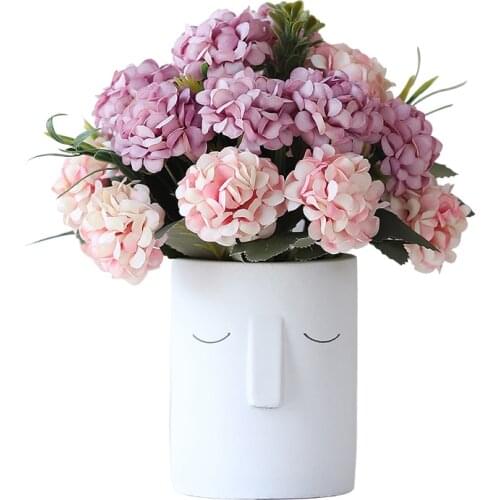 Cement Flowerpot Silicone Mold Candlestick Tray Vase Concrete Molds Garden Home Decoration Pen Holder Pot Mould