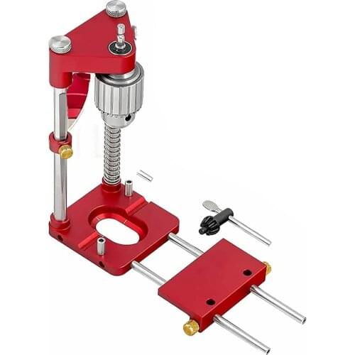 Woodworking Drill Locator Convenient Labor Saving Alloy Steel Mini Bench Multi-function Machine With High Speed Durable Locator
