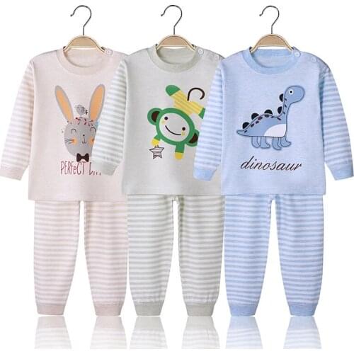 Child 18m-5t Baby Bopajamas Clothes Newborn Babys Sets Color Cotton Baby Girl Little Sleepwear Clothing Unisex Baby Girl Set