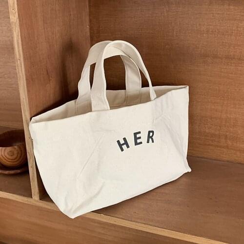 Women New Lunch Bag Canvas Lunch Box Ladies Picnic Tote Bag Small Tote Bag Dinner Container Food Storage Bag Office Female