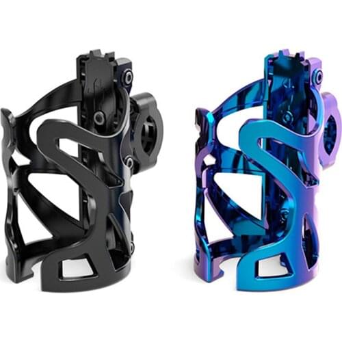 Bike Water Bottle Bracket Cage Holder Bicycle Handlebar Cup Holder Universal Aluminum Alloy Water Bottle Cages Drink Holders