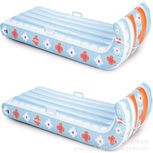 Inflatable ski boat outdoor childrens ski car thick pvc inflatable ski ring toy sled