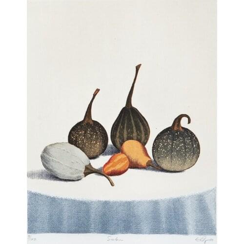 Still life art canvas prints canvas painting modern decorative art cartoon pictures fruits portrait pumpkins scenery
