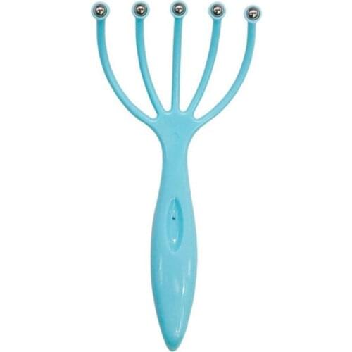 Five Finger Head Relax Massager Hair Held SPA Scalp Neck Stress Relief Massage Release Head Physician Massager