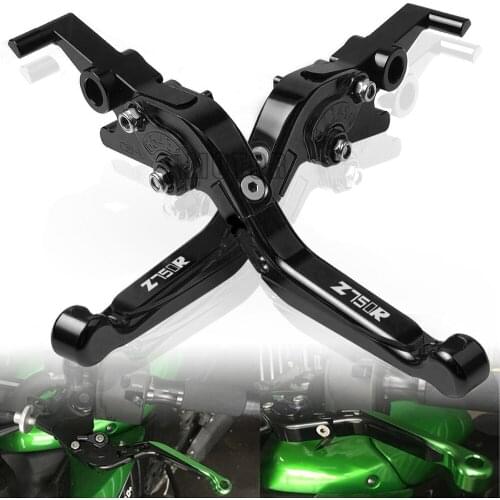 For Kawasaki Z750R 2011 2012 Z 750 Z750 R Motorcycle Motorbike CNC Adjustable Folding Foldable Extendable Brake Clutch Levers