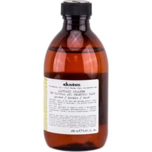 Davines Alchemic Color Saver Shampoo for Golden Blonde Hair 280 ml