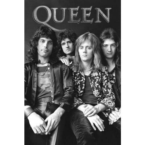QUEEN Music FREDDIE MERCURY Shipping Silk Poster Wall Sticker Decoration Gift