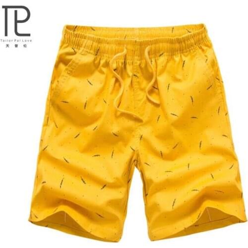 Tailor pal love Summer Mens Shorts Pure Cotton Casual Beach Short pants Cotton High Quality for Jogging basketball sports