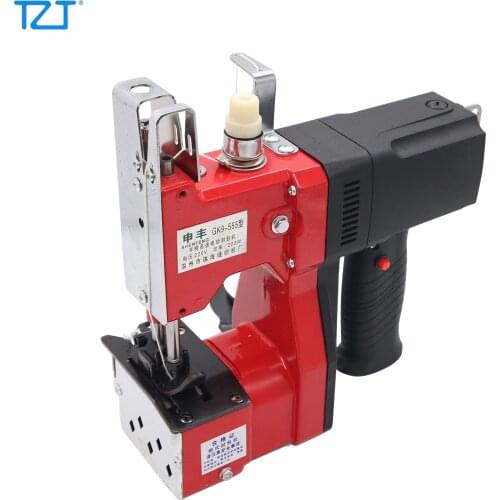 TZT Industrial Portable Bag Closer Sewing Machine For Kraft Paper Bags Woven Bags Rice Bags GK9-555