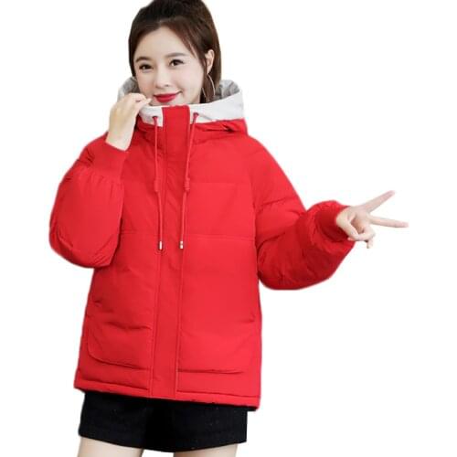 2020 Fashion Plus Size 3XL Down Cotton Jackets Women Winter Coat Short Thicken Warm Jacket Snow Cotton Padded Jacket Coat AA962